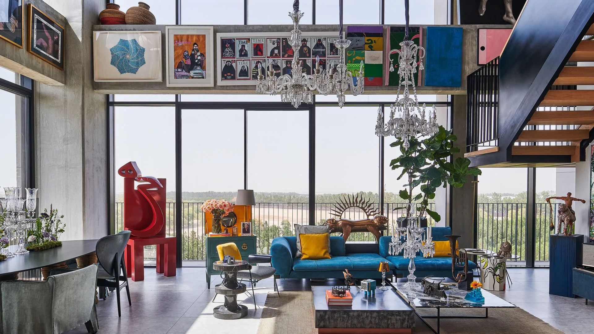 Mana Jalalian’s Loft House in Dubai